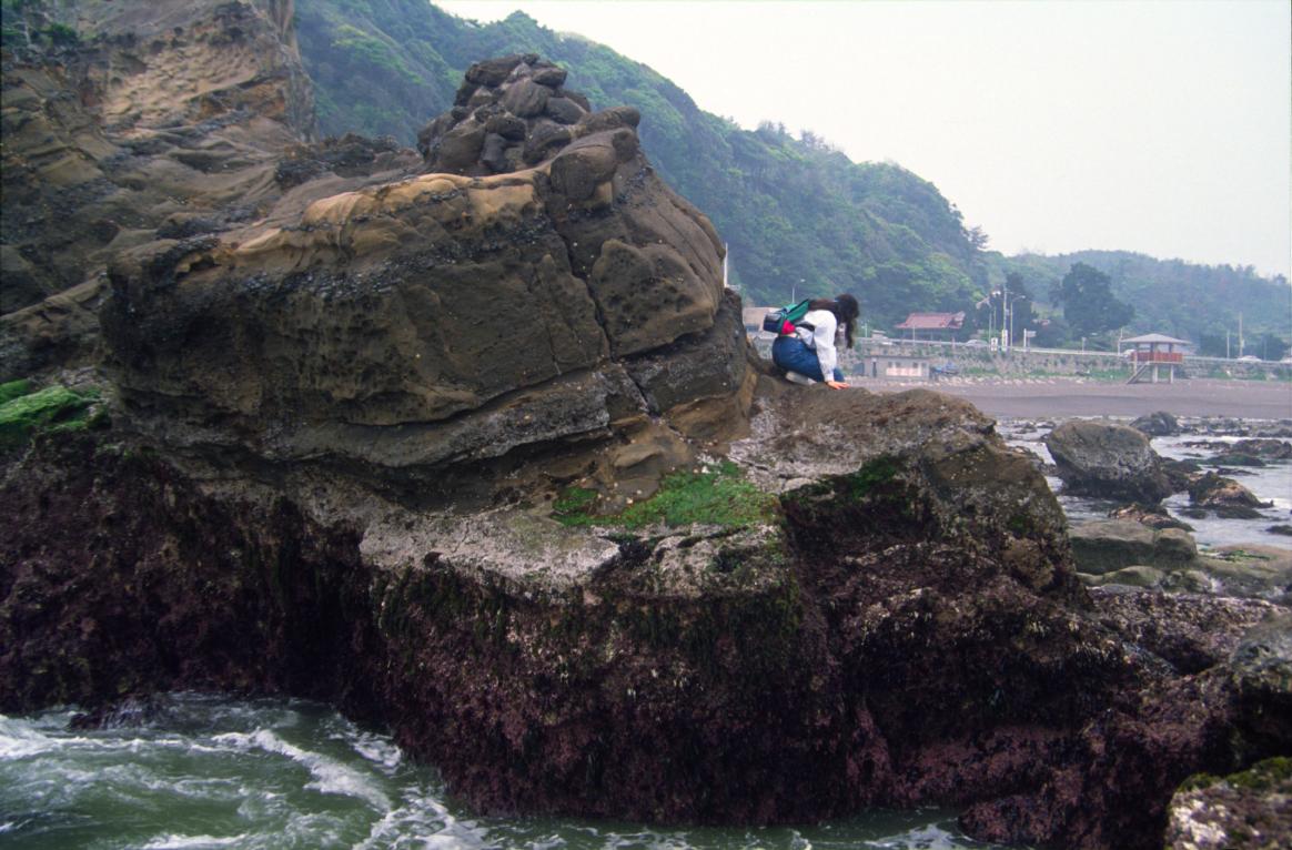 (Felsige Küste in Fukushima)